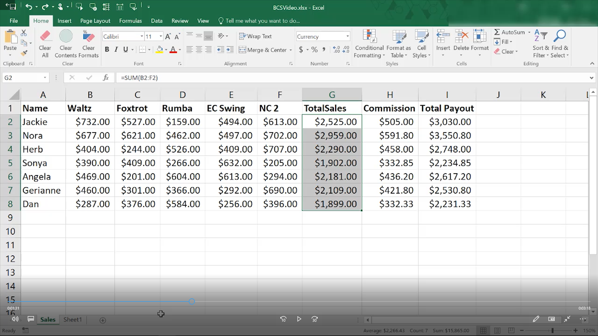 Step 1: Select the Cells You Want to Format