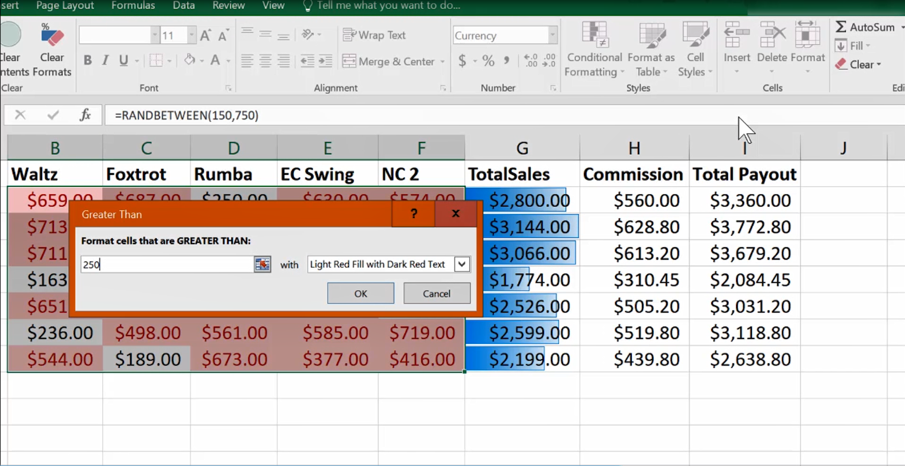 Step 3: Determine the Formatting You Want to Apply to the Cells