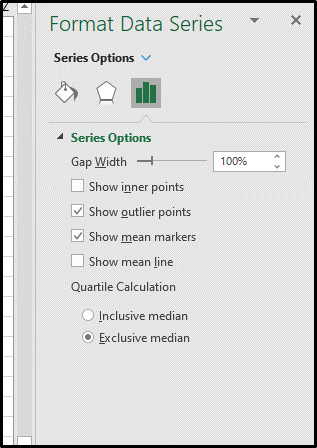 Step 2: Select the Format Chart Area option