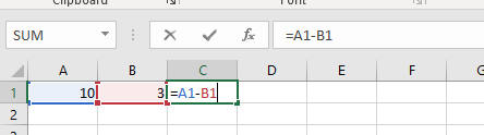 Step 2: Cell Reference Formulas example