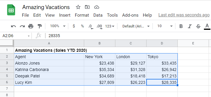 Step 1: Choose your Data