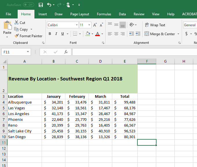 How to Merge Cells in Excel - Business Computer Skills